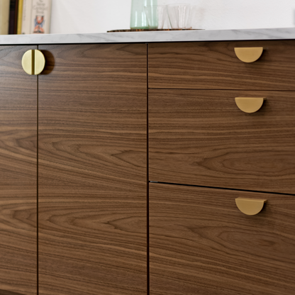 Walnut Drawer for Sektion