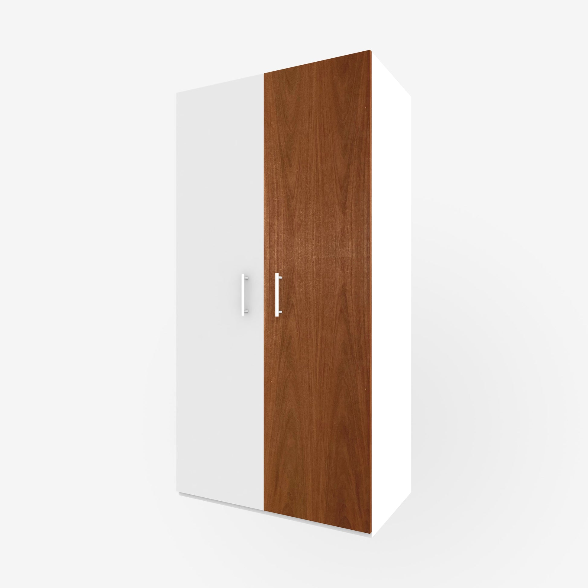 19.5" x 79" real wood veneer mahogany slab door for Ikea or Swedeboxx pax closet cabinet