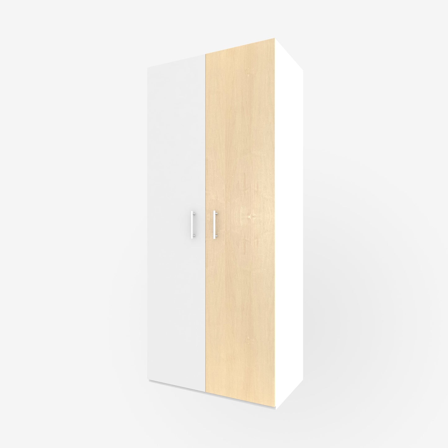 19.5" x 93" real wood veneer maple slab door for Ikea or Swedeboxx pax closet cabinet