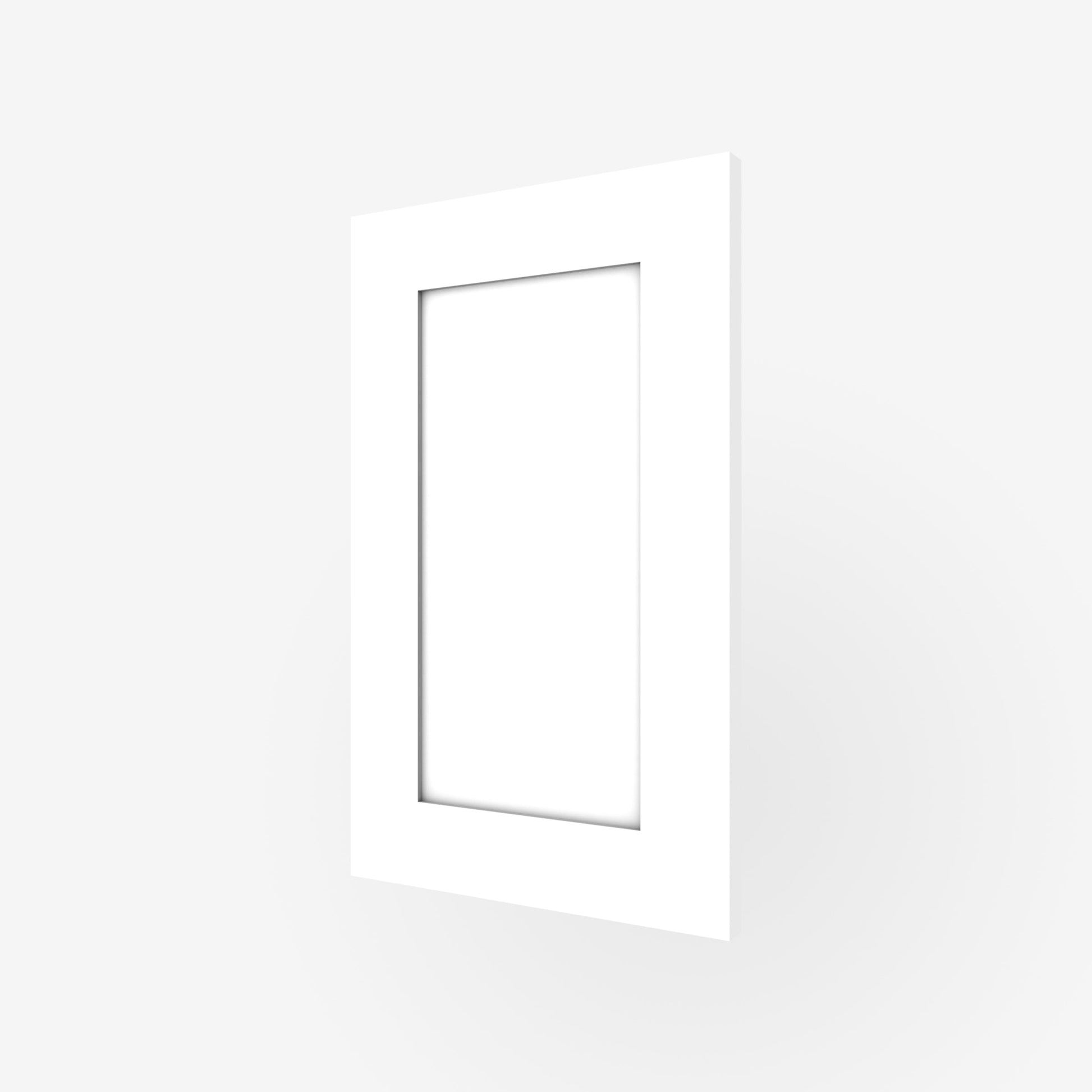 Modern White Shaker Door for Sektion - Acrylic