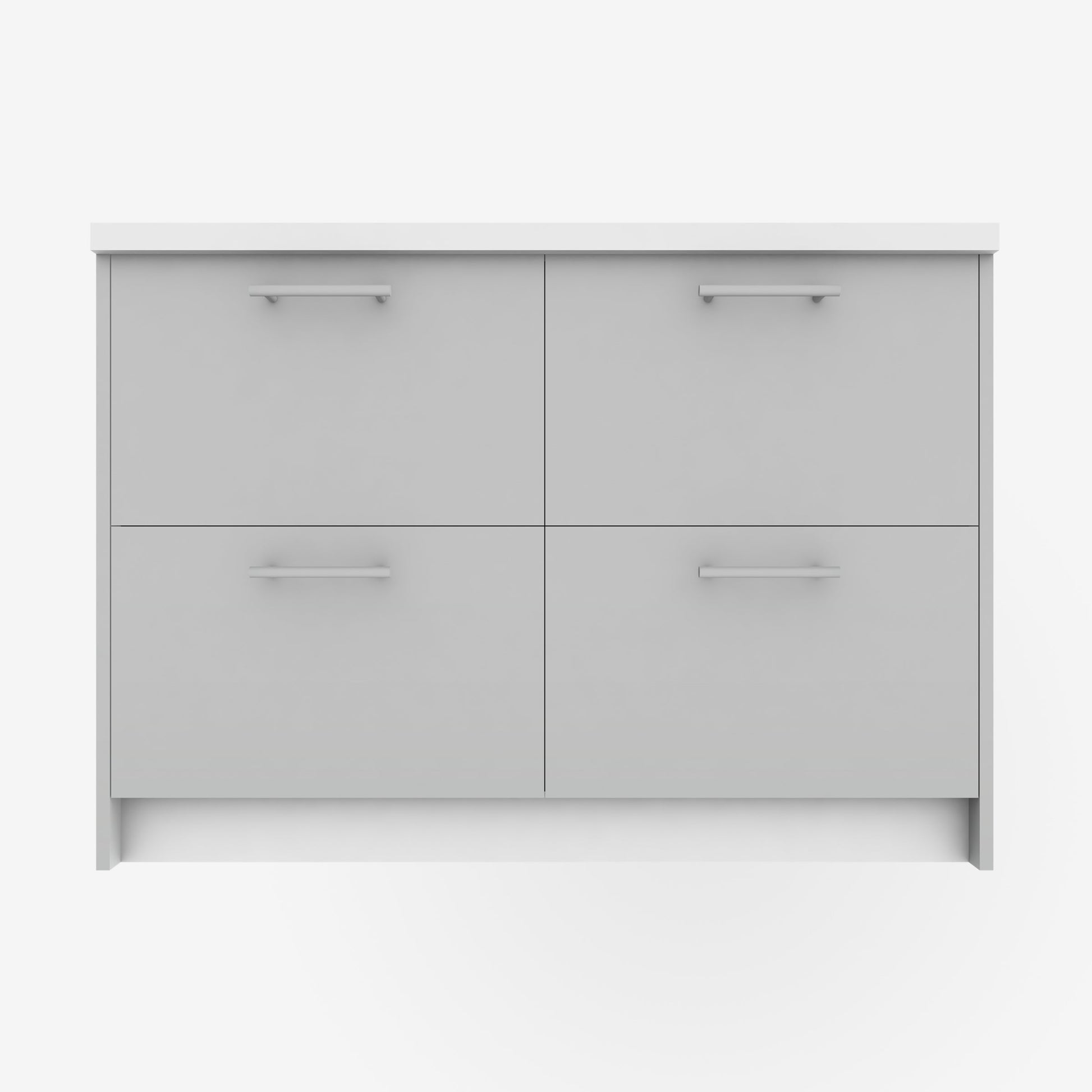 Modern White Slab Plinth/Trim - Acrylic