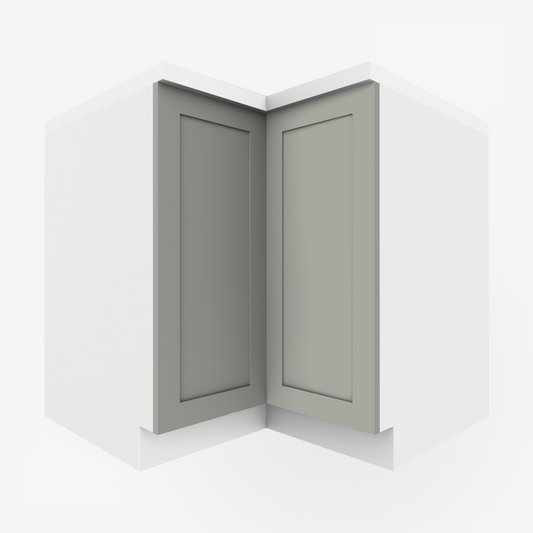 Revere Grey Shaker Corner Cabinet Door for Sektion