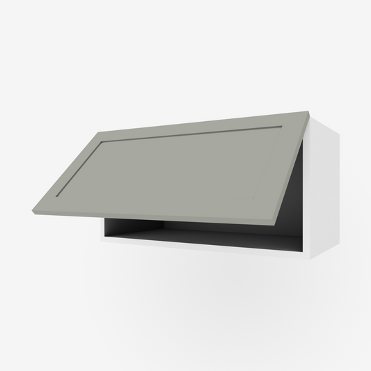 Revere Grey Shaker Flip-Up Door for Sektion