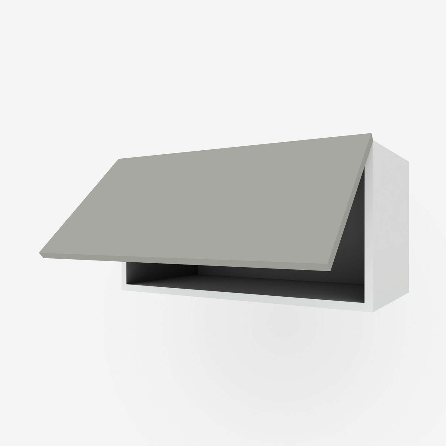 Revere Grey Slab Flip-Up Door for Sektion