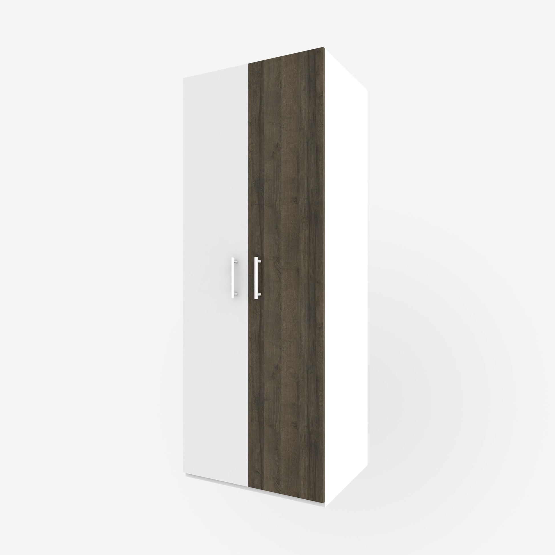 15" x 79" dark wood tone rockwood slab door for Ikea or Swedeboxx pax closet cabinet