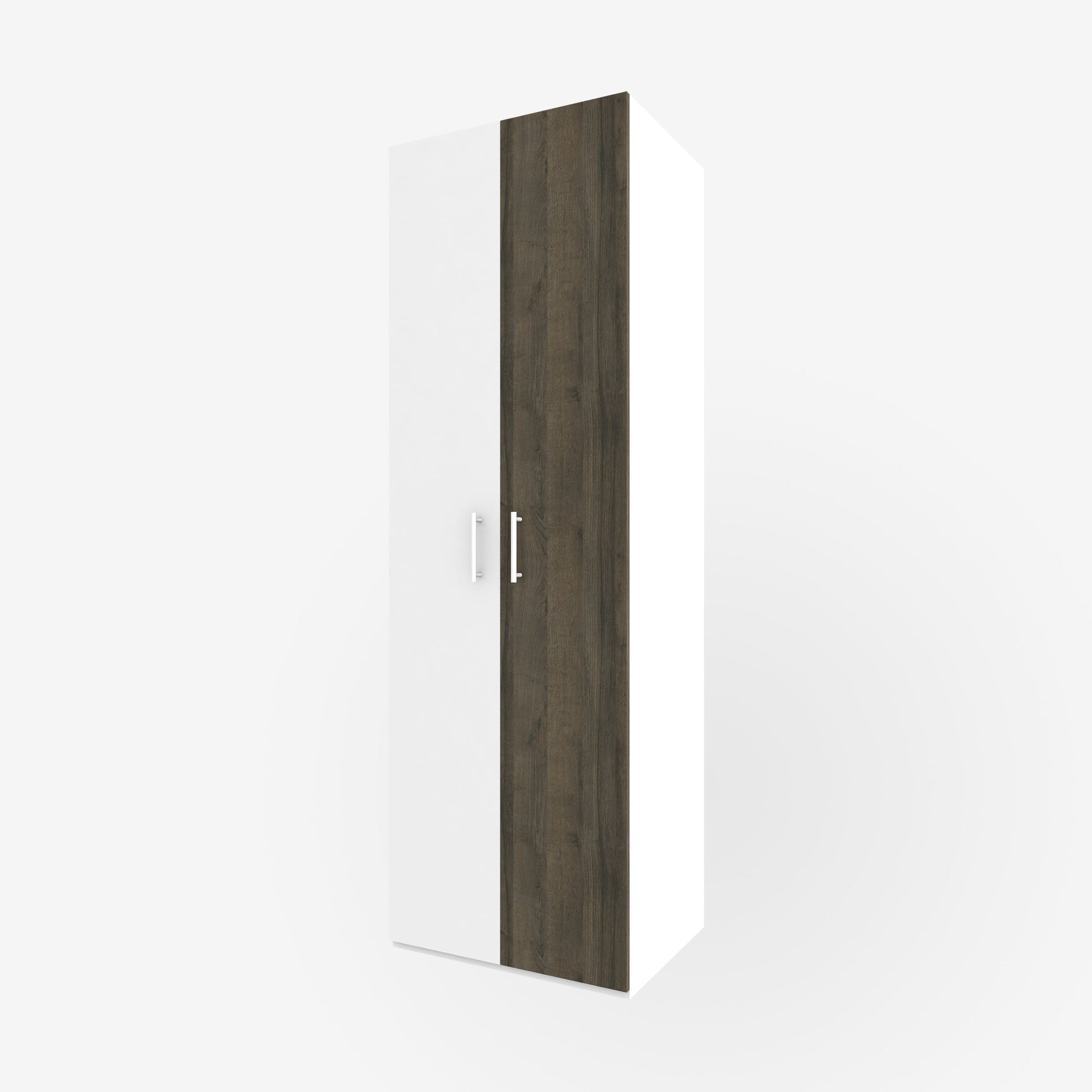 15" x 93" dark wood tone rockwood slab door for Ikea or Swedeboxx pax closet cabinet
