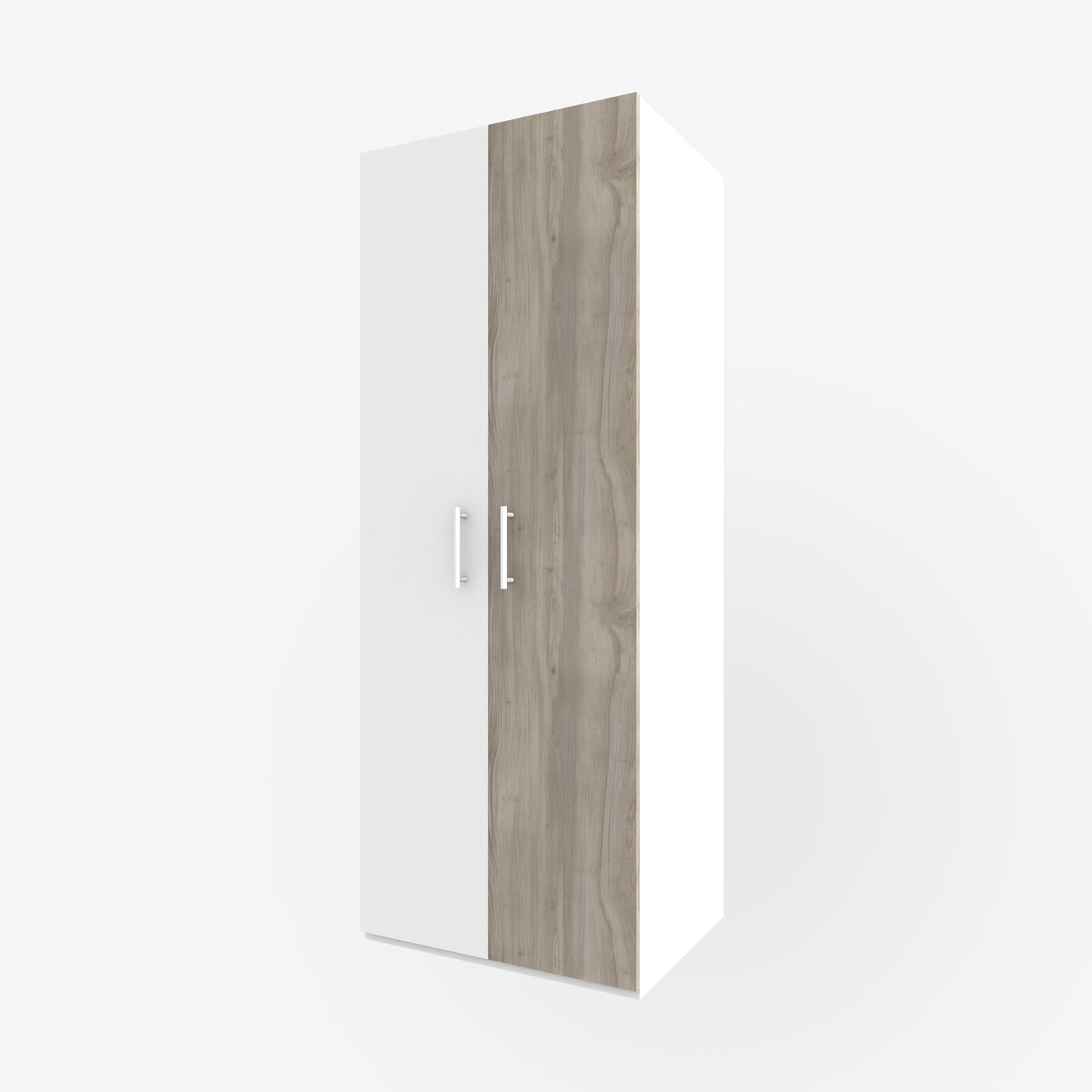 15" x 79" warm brown tone silverwood slab door for Ikea pax closet cabinet. 