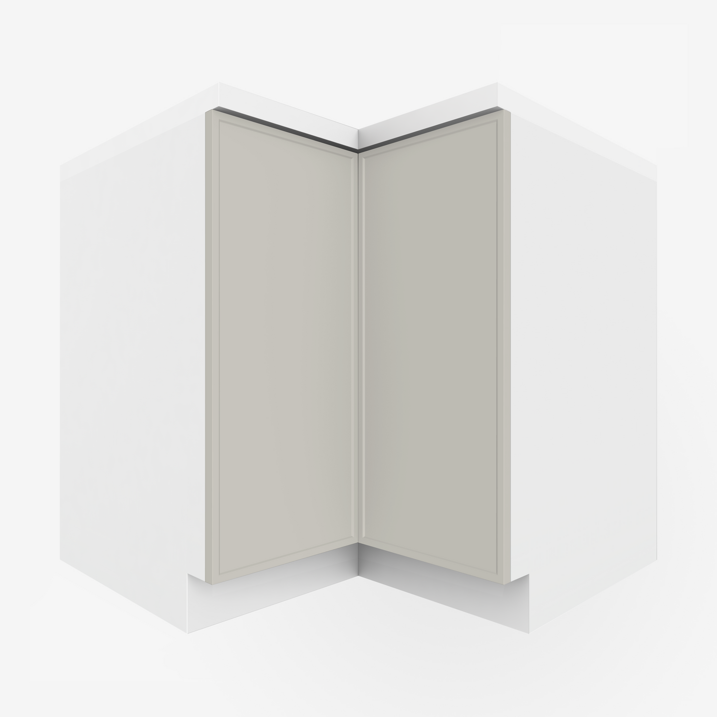 Soapstone Outline Corner Cabinet Door for Sektion