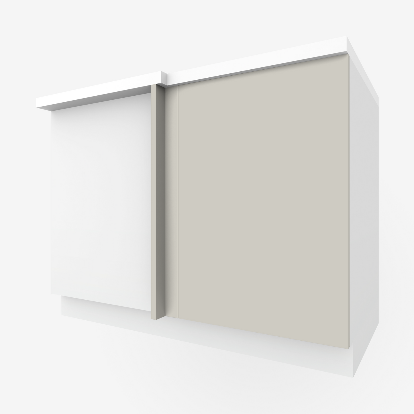 Soapstone Slab Corner Cabinet Door for Sektion