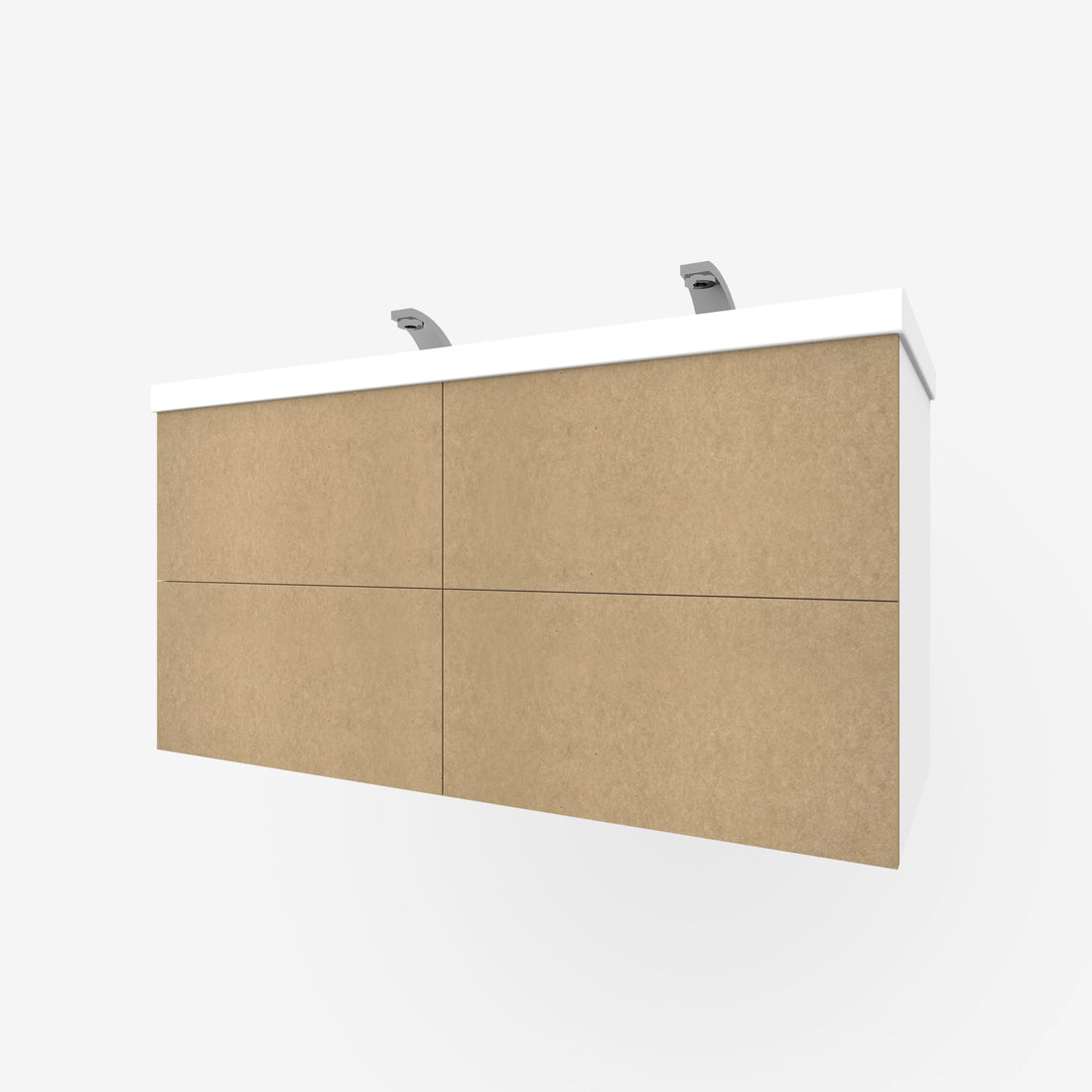 PaintReady Slab 4Drawers for Customized For Ikea