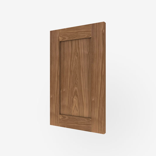 Walnut Shaker Door for Sektion - Solid Wood Shaker