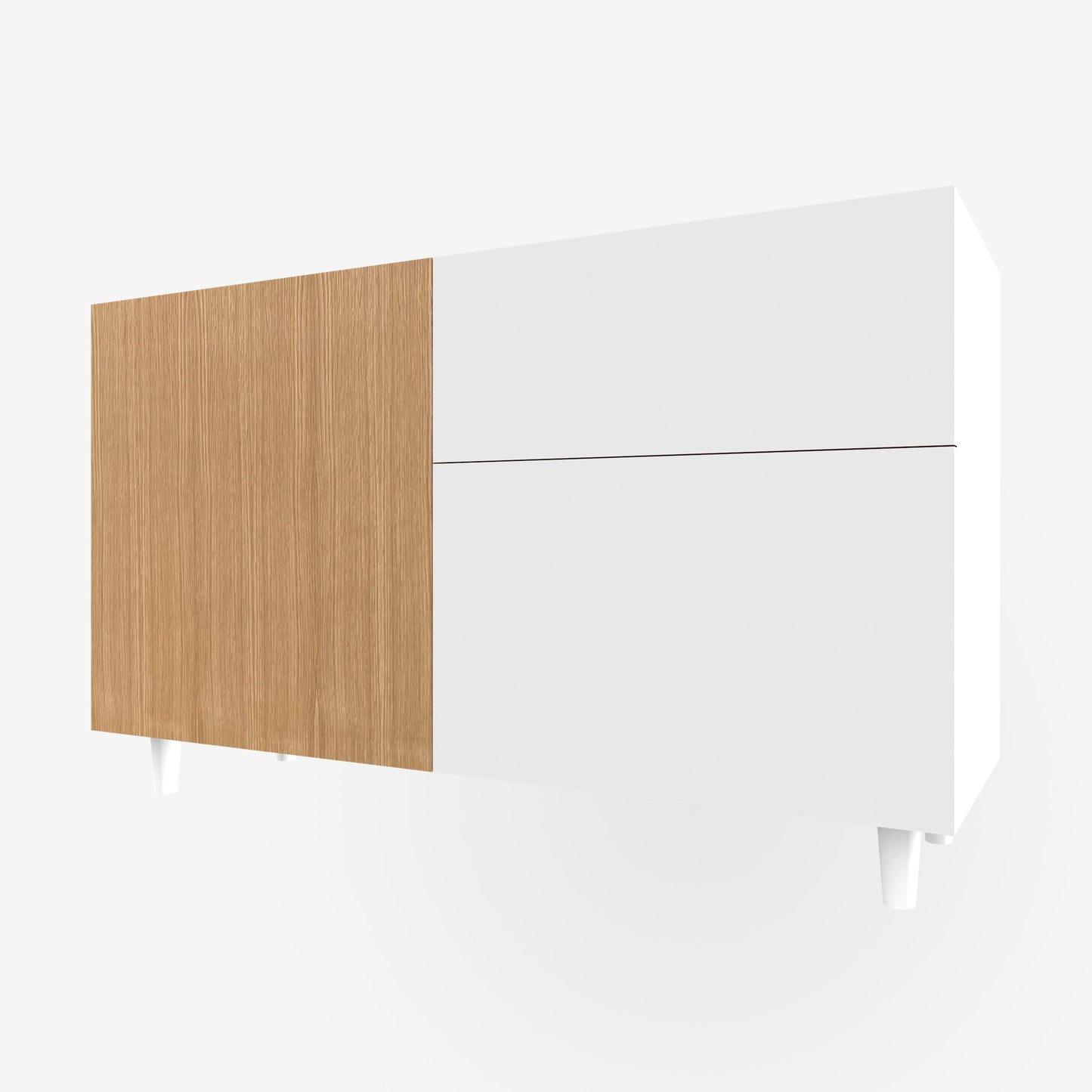 Rift White Oak Door / Drawer for Besta