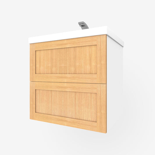 White Oak Shaker 2-Drawers for Godmorgon - Solid Wood Shaker