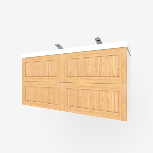 White Oak Shaker 4-Drawers for Godmorgon - Solid Wood Shaker