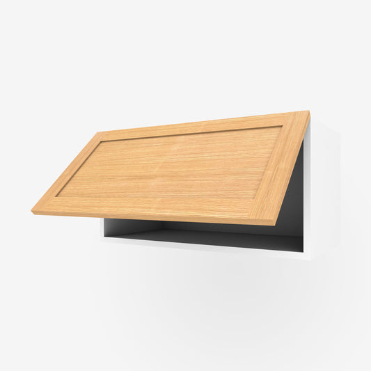 White Oak Shaker Flip-Up Door for Sektion