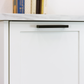 White Shaker Pull-Out Drawer for Sektion