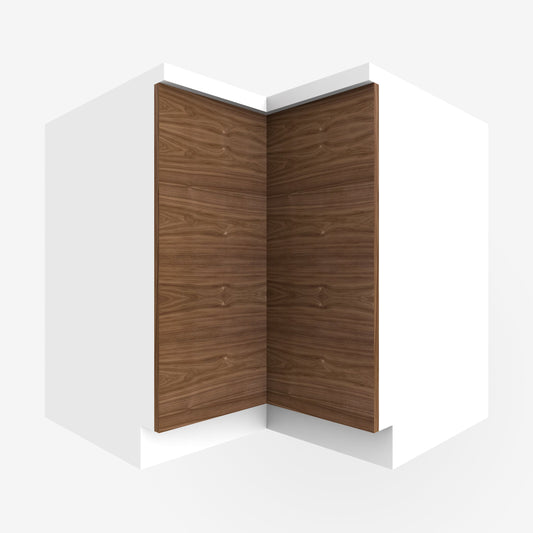 Walnut Corner Cabinet Door for Sektion
