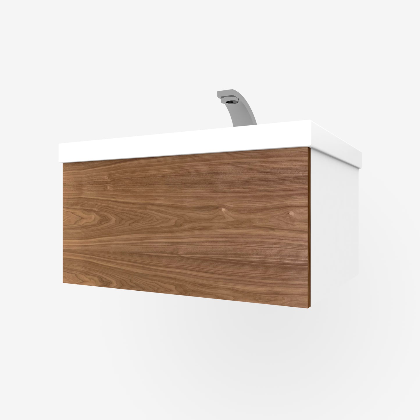 Walnut 1-Drawer for Godmorgon, Horizontal Grain - Real Wood Veneer