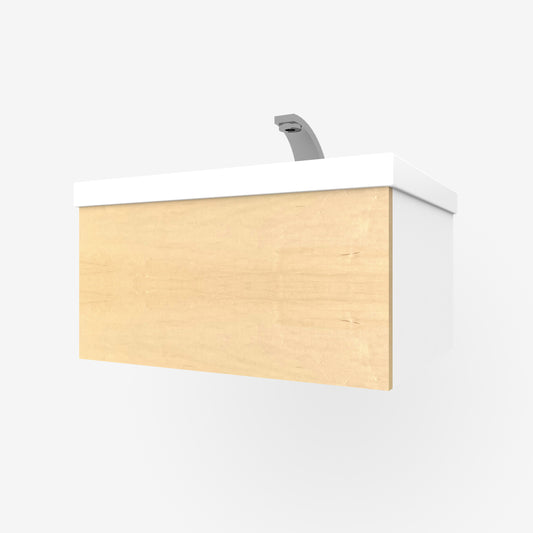 Maple 1-Drawer for Godmorgon, Horizontal Grain - Real Wood Veneer