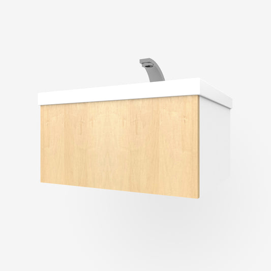 Maple 1-Drawer for Godmorgon, Vertical Grain - Real Wood Veneer