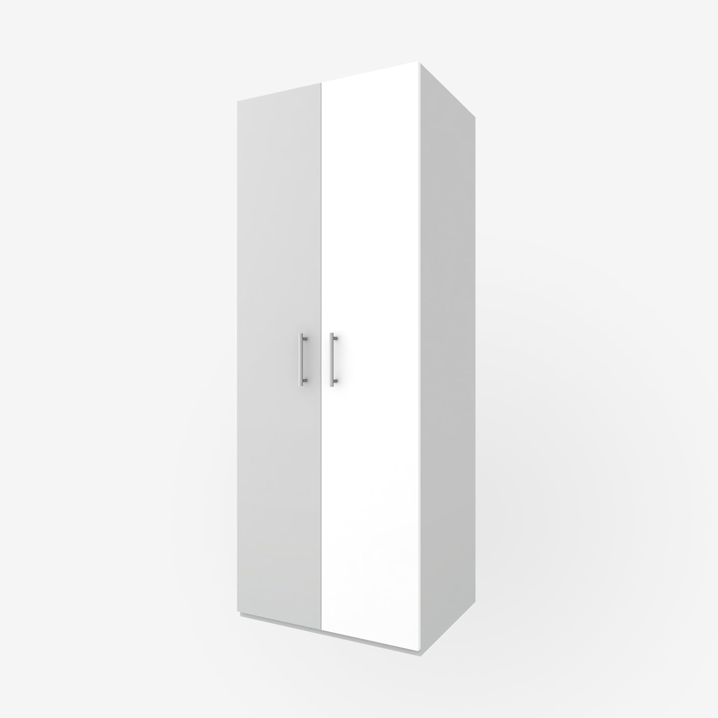 Modern White Slab Door for Pax - Acrylic