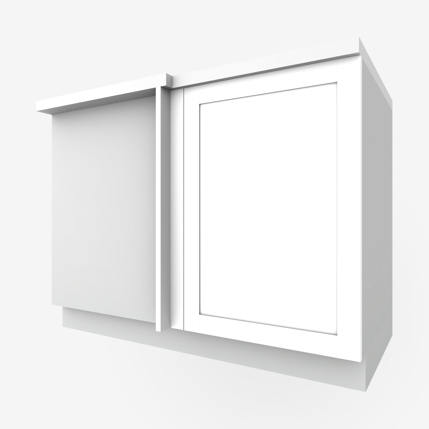 White Shaker Door for Sektion
