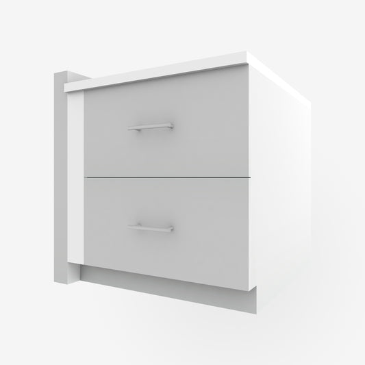 Modern White Slab Filler - Acrylic